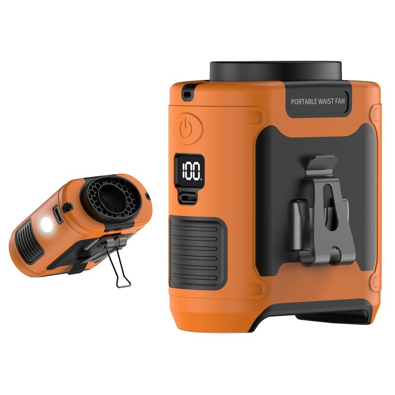 Pro 3-in-1 Rugged Portable Fan w/ Powerbank & LED Light