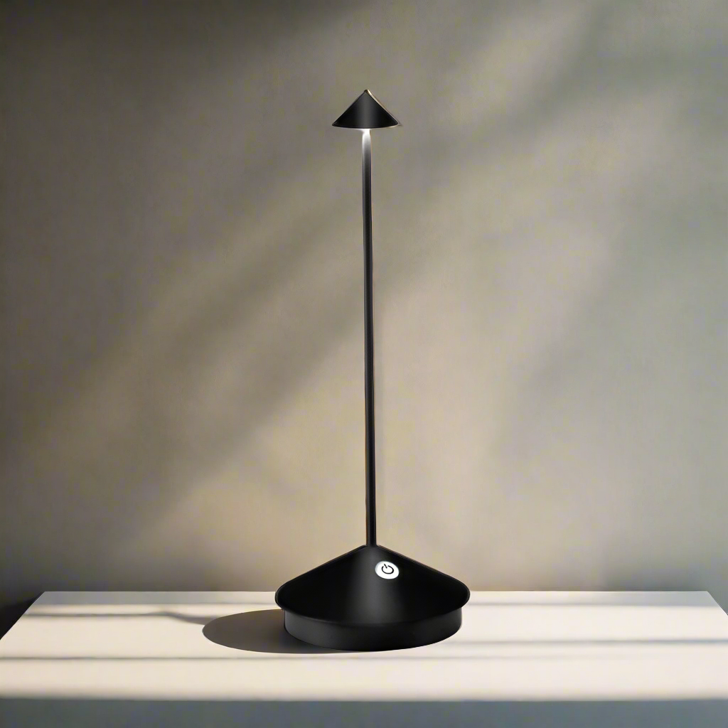 LED Table Lamp - Waterproof, Dimmable, Cordless Design for Home Office & Bedroom Lighting 2025