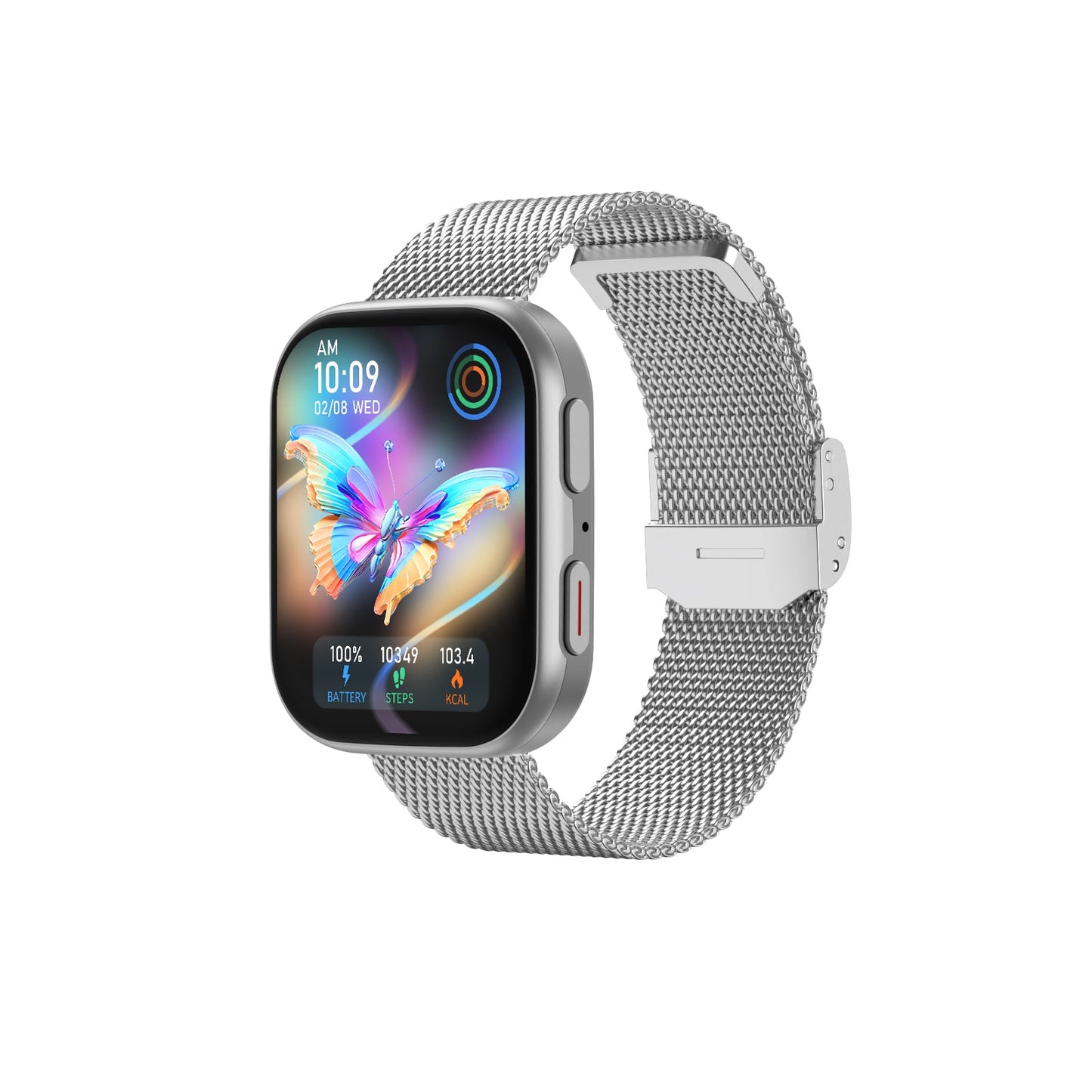 HM57 Health & Fitness Tracker 2024 (Answer/Make Calls), Smart Watch with HR+BP+SPO2 Monitor