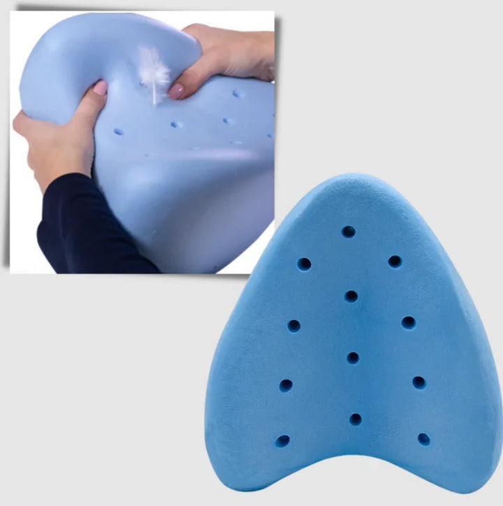 knee and leg pillow with memory foam
