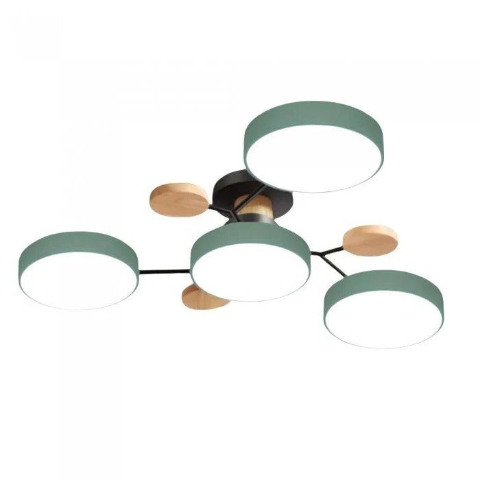 Stylish Ceiling Light with Branching Design and LED Technology