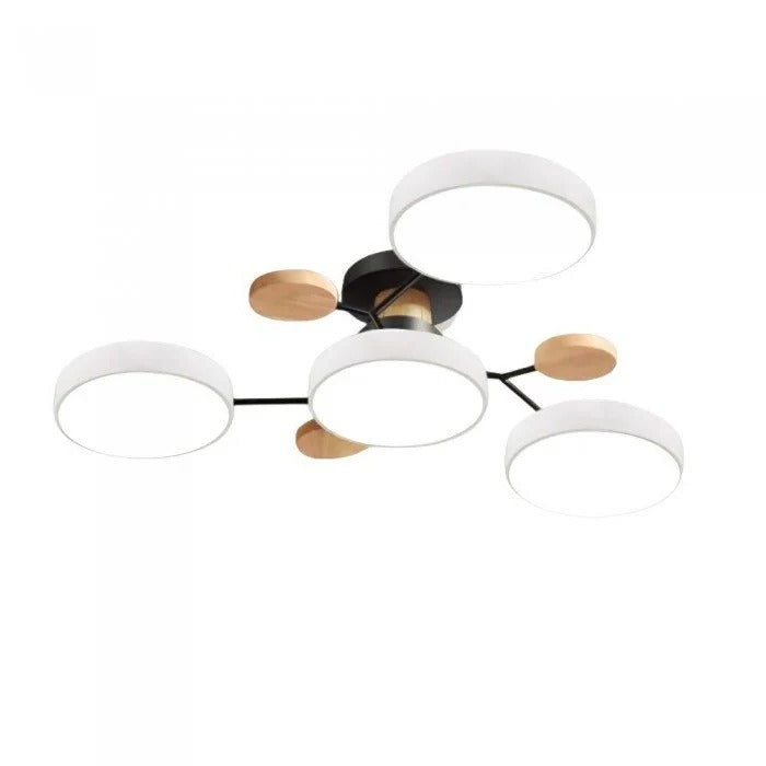 Stylish Ceiling Light with Branching Design and LED Technology