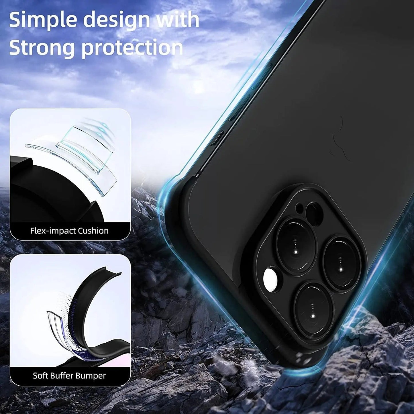 Slim Phone Cover – Thinnest Minimalist Thin Phone Bumper Case