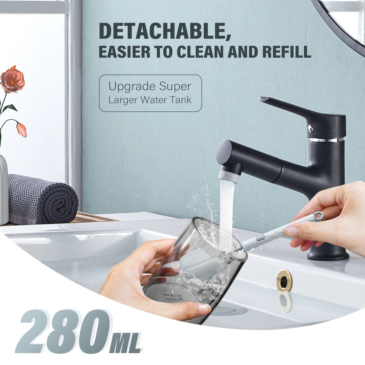 FlossPro™ Water Flosser | 4 in 1 Wireless Water Flosser