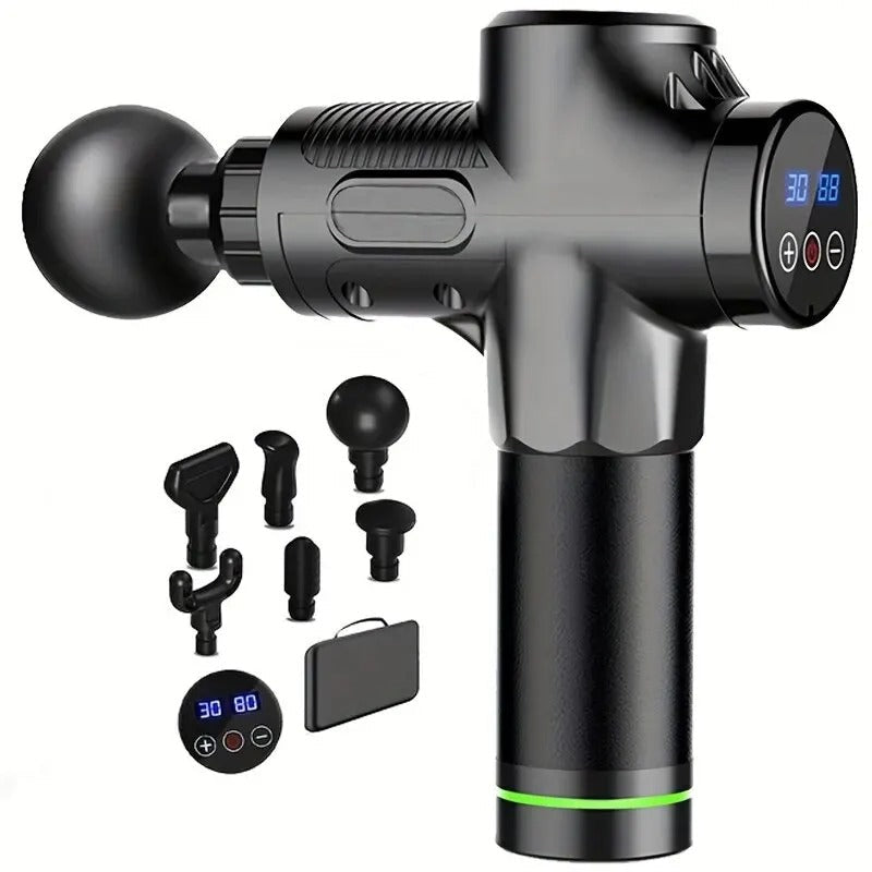 Electric Back Massager – Deep Tissue Therapy for Muscle Recovery and Pain Relief - Cordless, Portable, and Ideal for Athletes & Fitness Enthusiasts