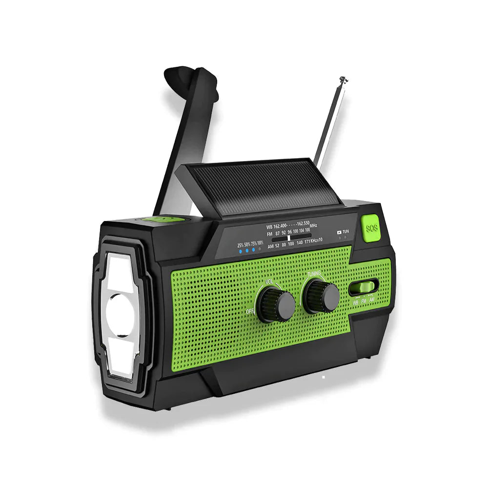 Emergency Solar Powered Radio & 30 Day Survival Skills Program ($97 BONUS)