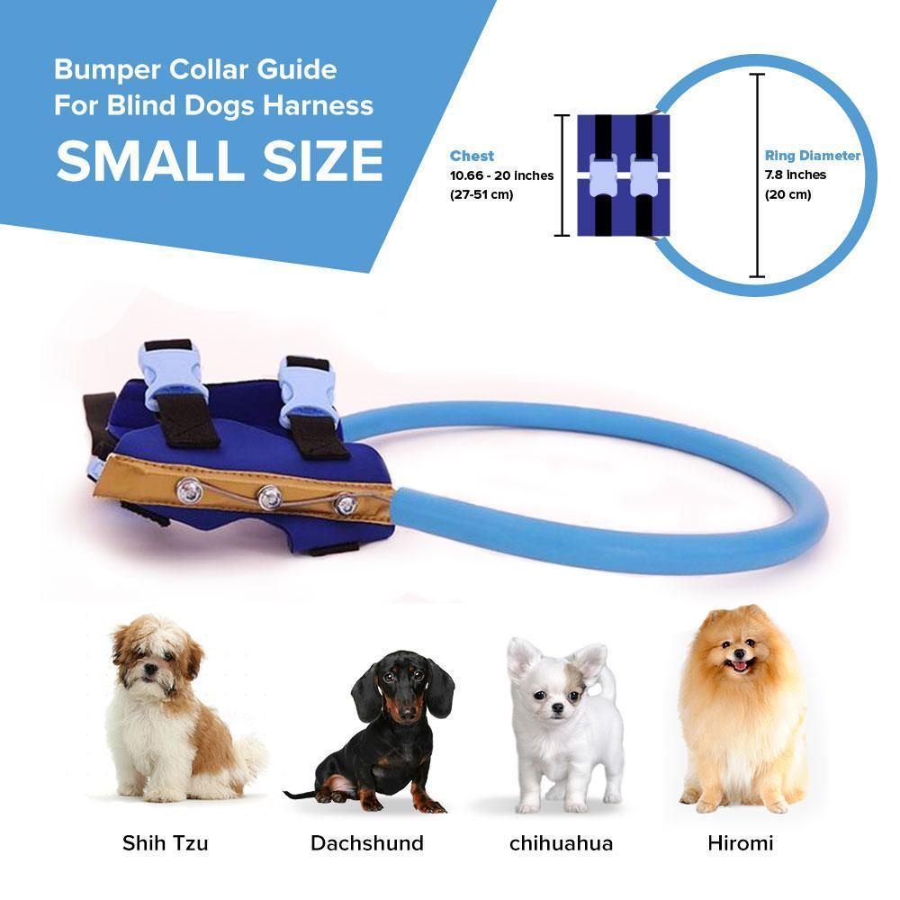 Bumper Collar Guide For Blind Dogs Harness