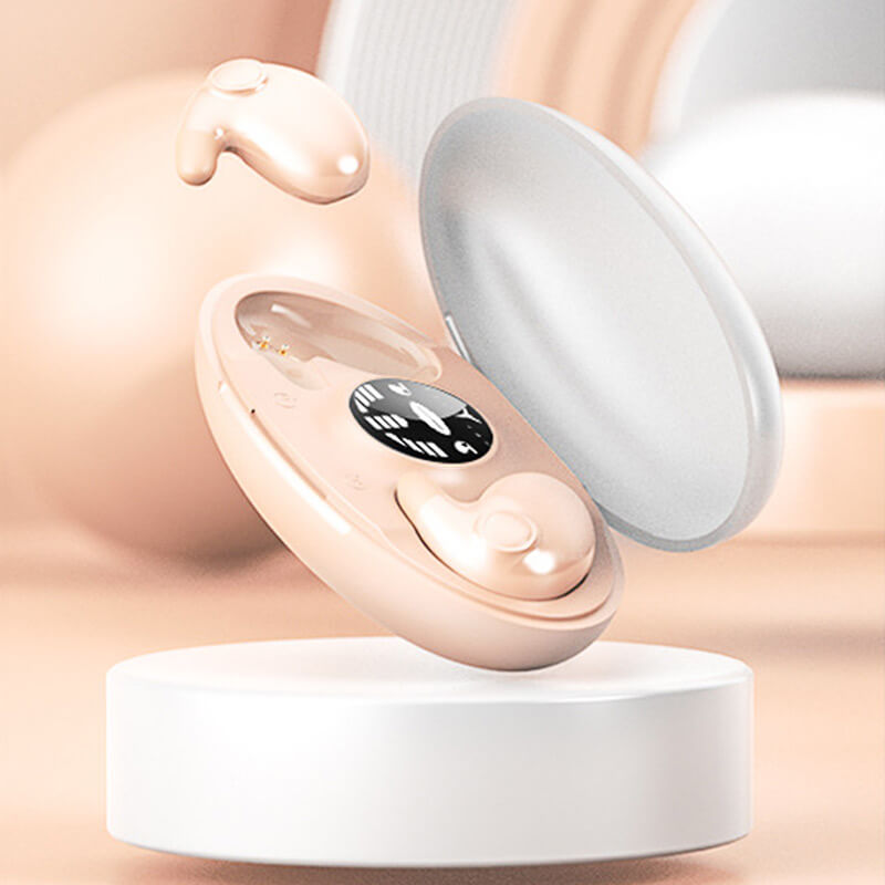 Invisible Wireless Sleep Headphones | IPX5 Waterproof, Bluetooth 5.3 for Comfortable Sleep and Relaxation