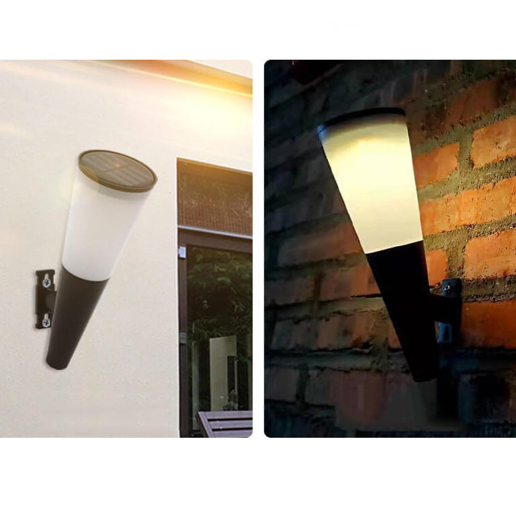 Truro Solar Wall Light Anthracite - Energy-Efficient Solar Outdoor Wall Illumination