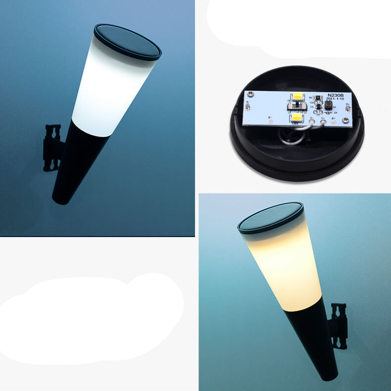 Truro Solar Wall Light Anthracite - Energy-Efficient Solar Outdoor Wall Illumination