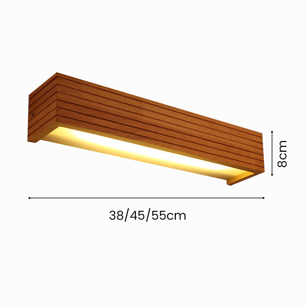 Wooden Wall Lights for Bathroom Mirrors – Stylish Functional Illumination for Home Decor & Vanity Lighting