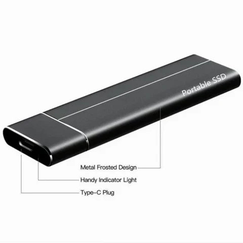Portable SSD for Large Storage – 5TB External Drive with Lightning-Fast Transfer Speeds