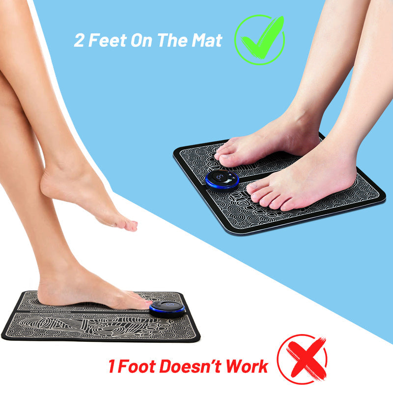 Best Foot Neck Legs EMS Reflexology Massager for Circulation Booster