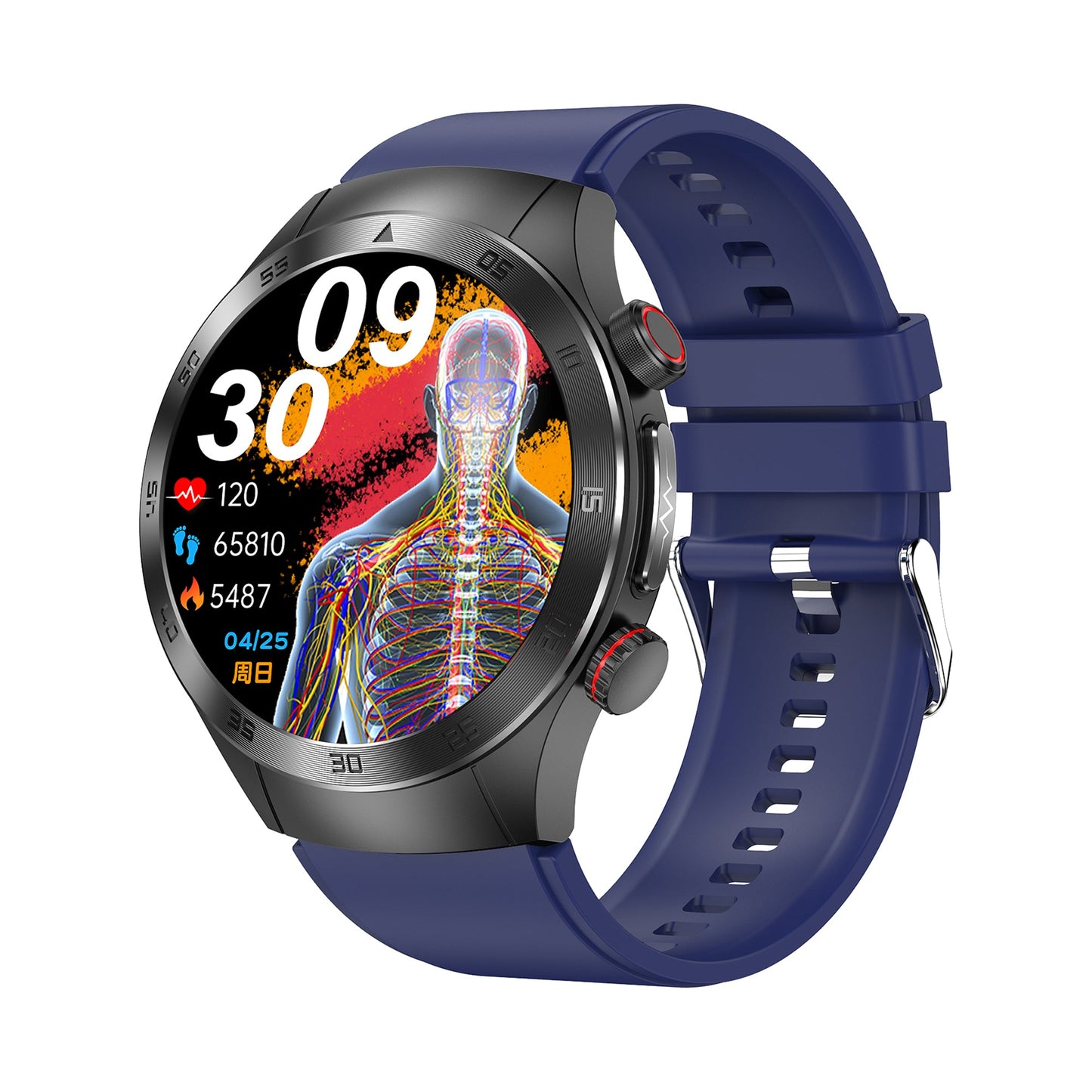 KH800 Smart Flagship Health Navigation Laser Health Therapy ECG Bluetooth Calling Blood Oxygen