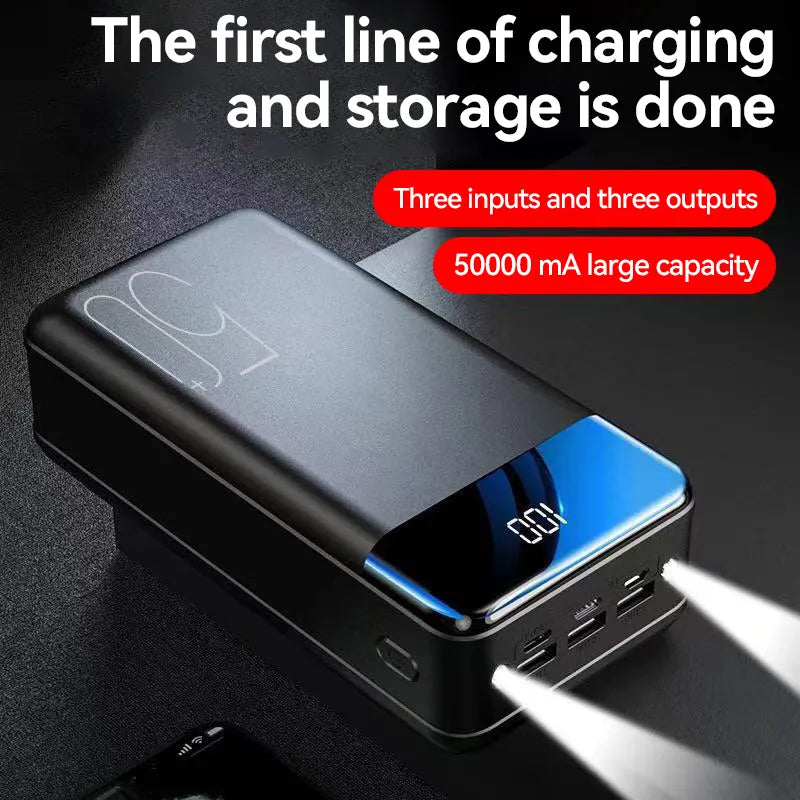 100,000mAh Power Bank with Super Fast Charging for Phones, Tablets, and Laptops - High Capacity Portable Charger