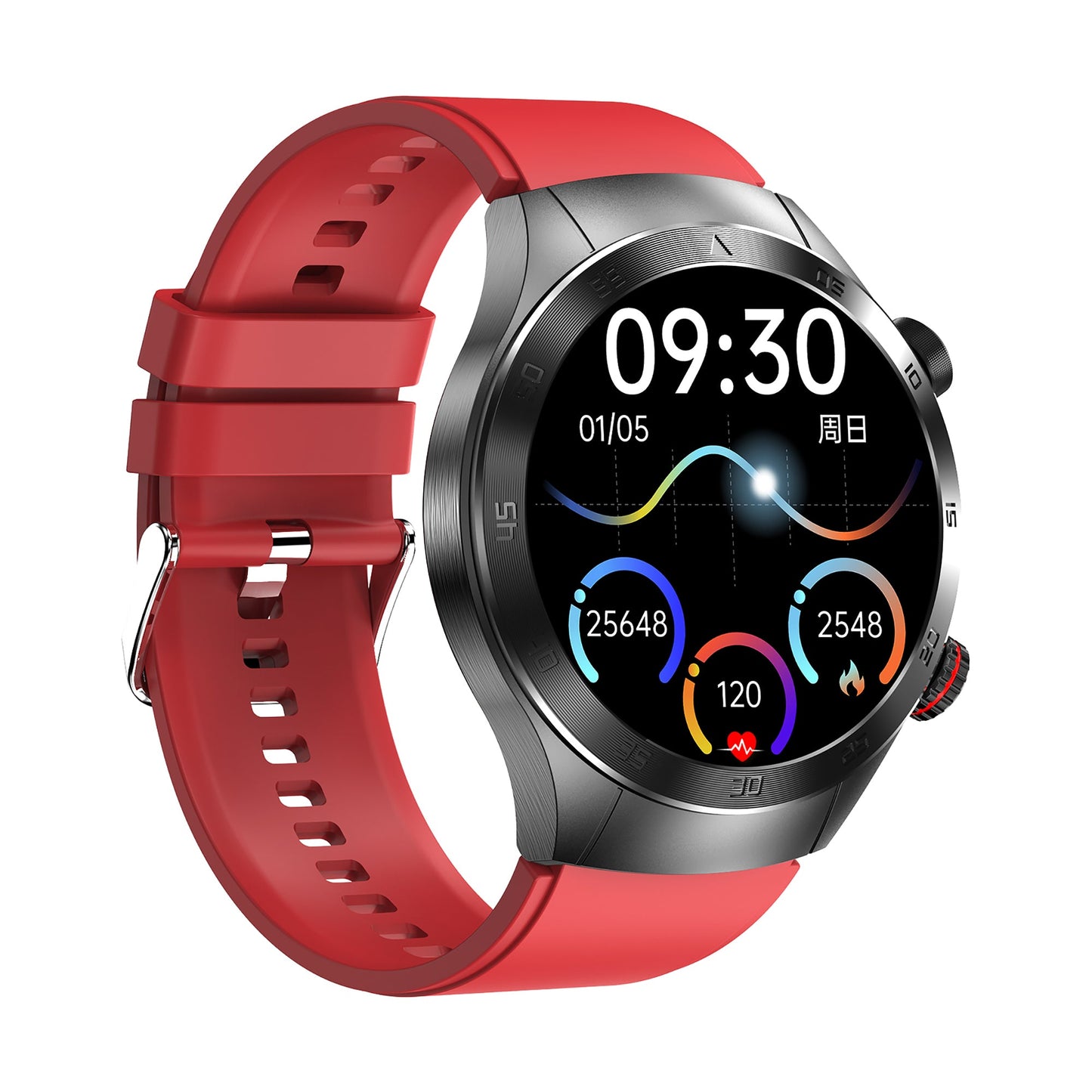 KH800 Smart Flagship Health Navigation Laser Health Therapy ECG Bluetooth Calling Blood Oxygen