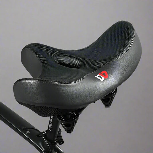 Extra Wide Bicycle Saddle for Pain Relief – Comfortable Bike Seat for Long Rides & Cycling Enthusiasts