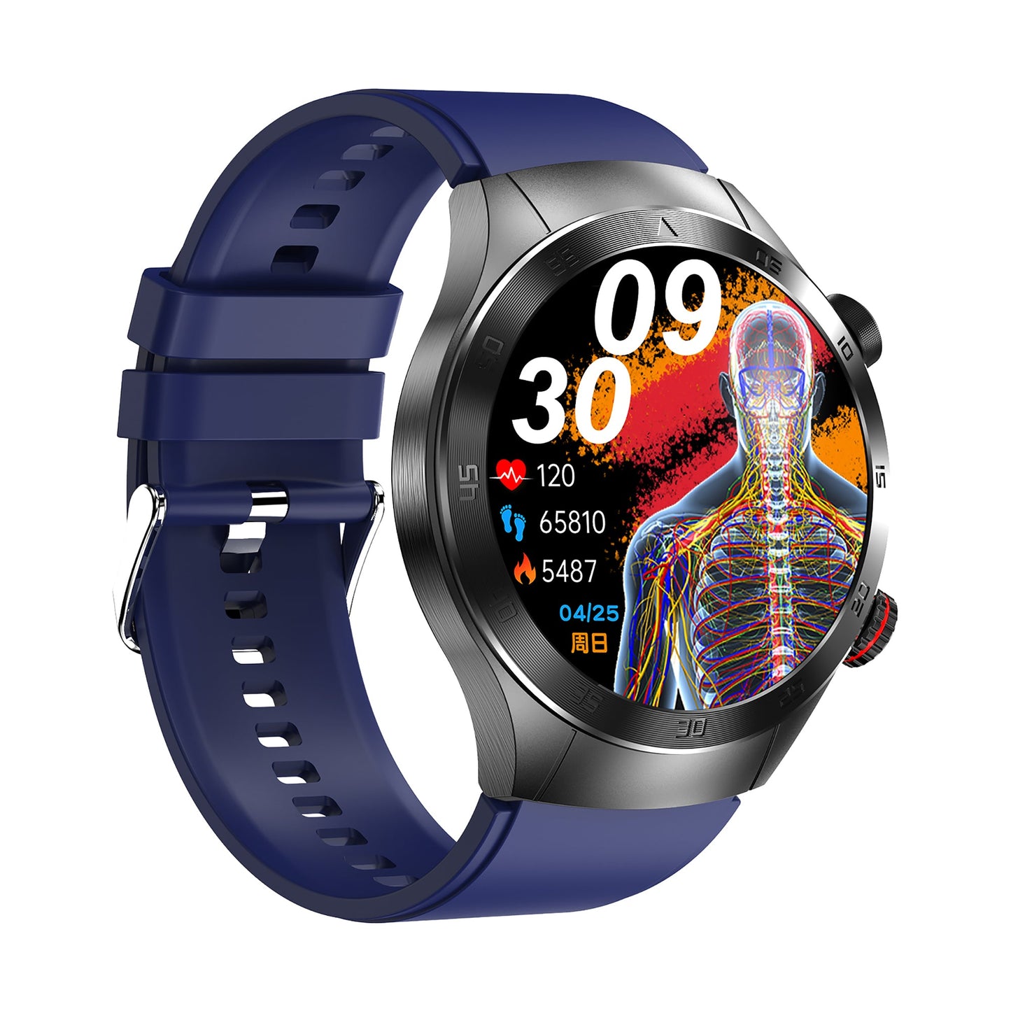 KH800 Smart Flagship Health Navigation Laser Health Therapy ECG Bluetooth Calling Blood Oxygen