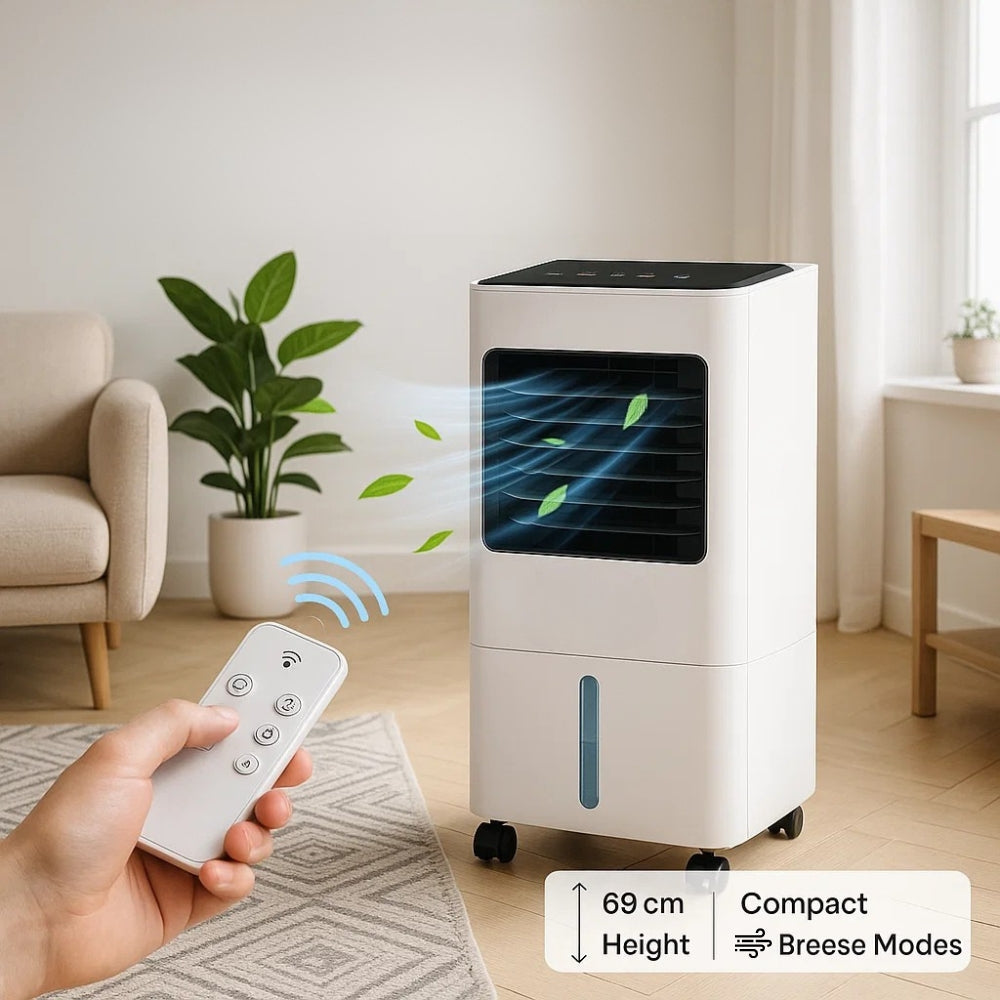 Portable Windowless Air Conditioner with Remote Control - Energy Efficient Cooling for Home, Office, and Small Spaces
