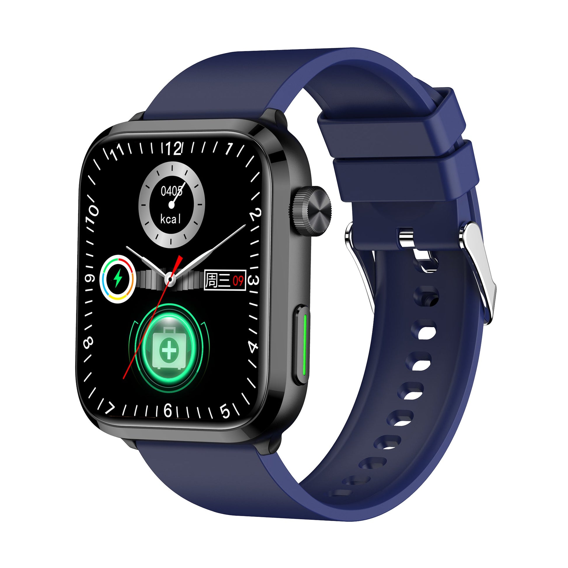 KH22 Wearable Health Management Experts Laser Therapy Blood Oxygen ECG Health Smartwatch Bluetooth Call