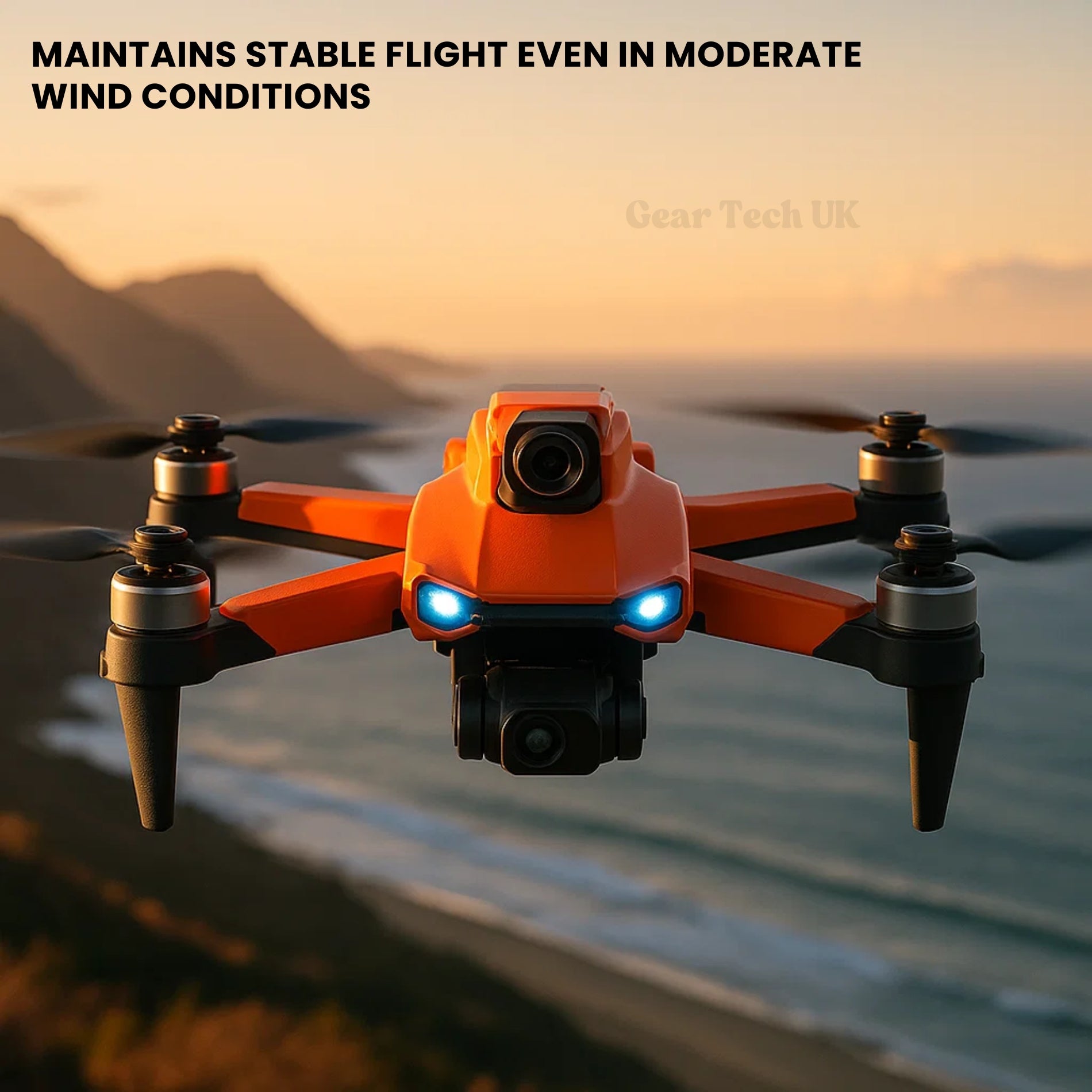 RG106 Pro Drone – 8K HD Dual Camera, GPS, and Brushless Motors