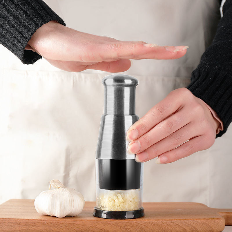 GarlicMaster | Efficient Garlic Press for Quick Crushing & Easy Cleanup in Kitchen Cooking
