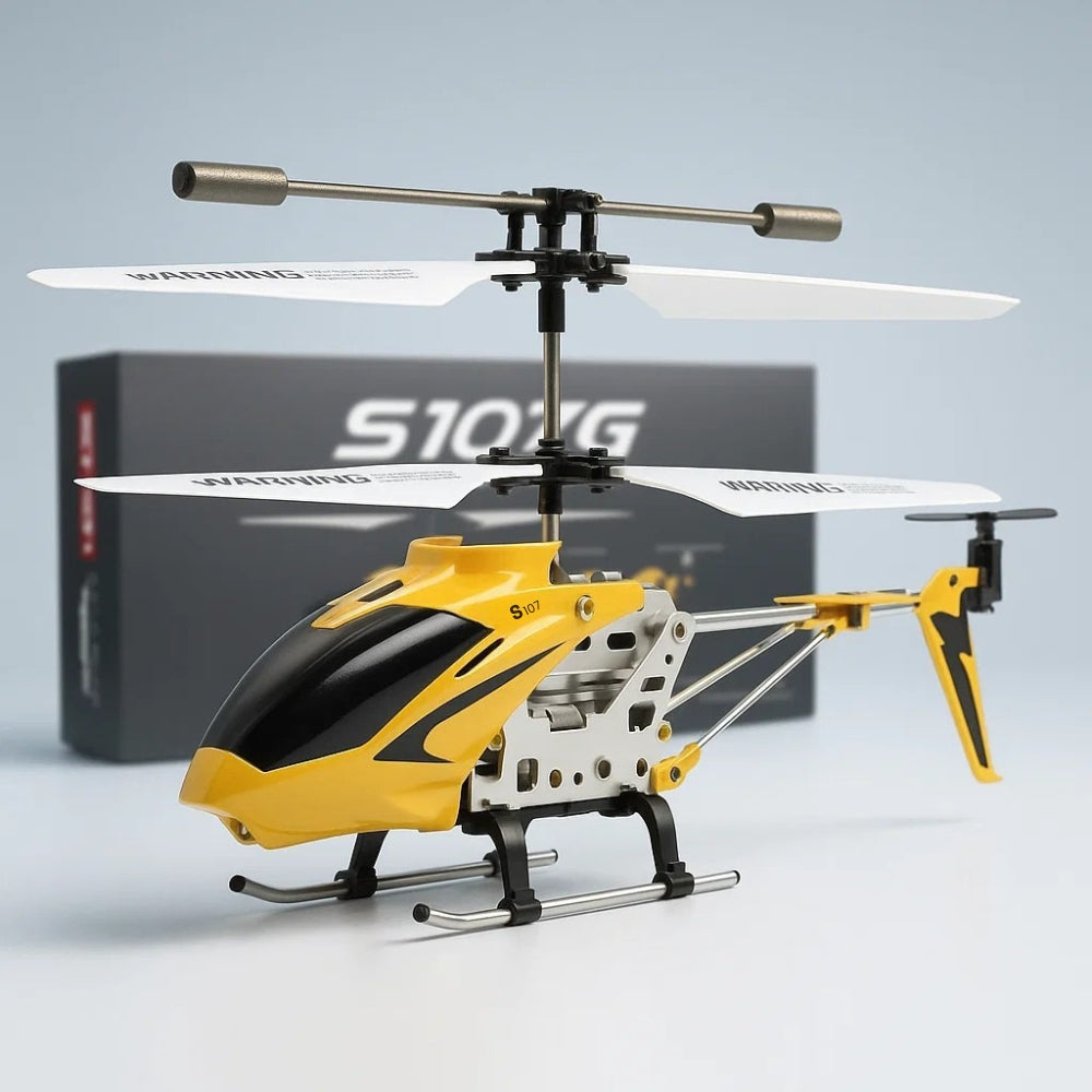 Hercules Unbreakable 3.5CH RC Helicopter Mini RC Helicopter with Gyro Crimson