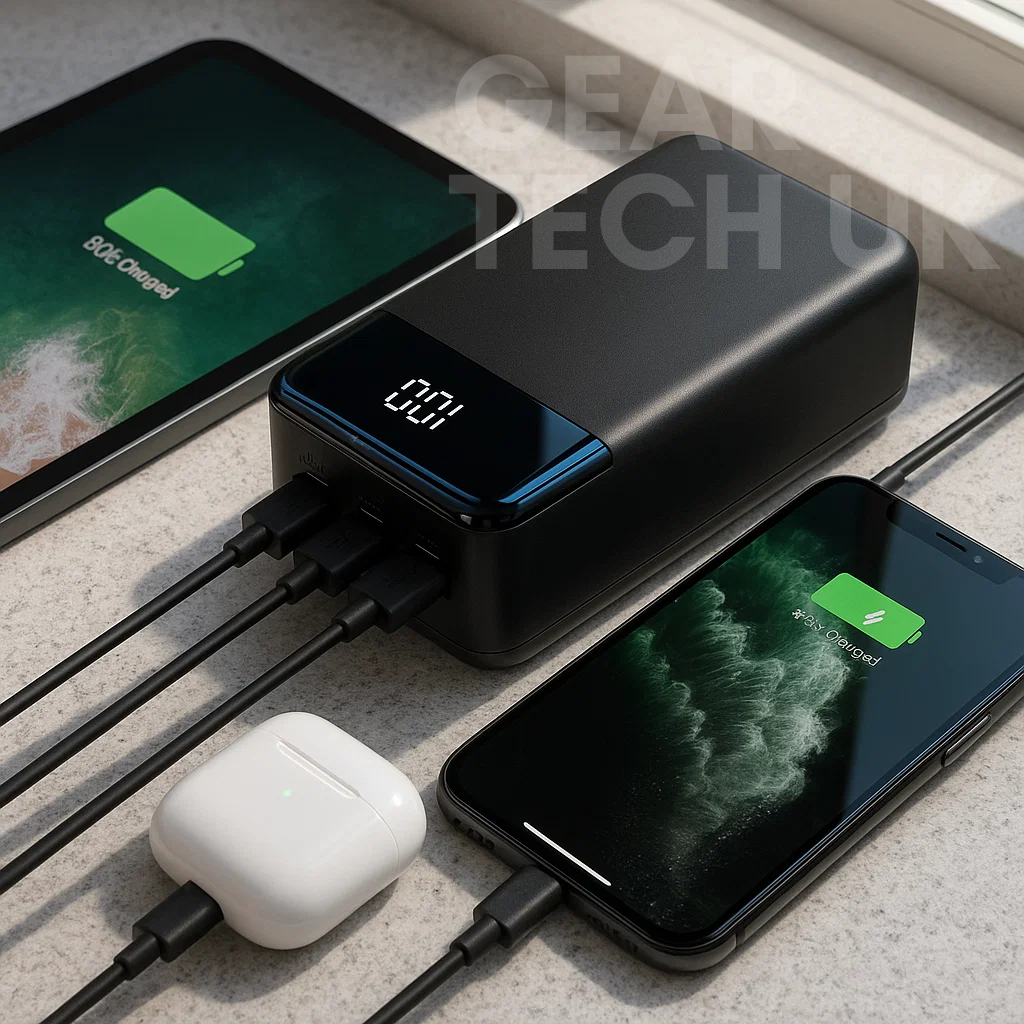 100,000mAh Power Bank with Super Fast Charging for Phones, Tablets, and Laptops - High Capacity Portable Charger