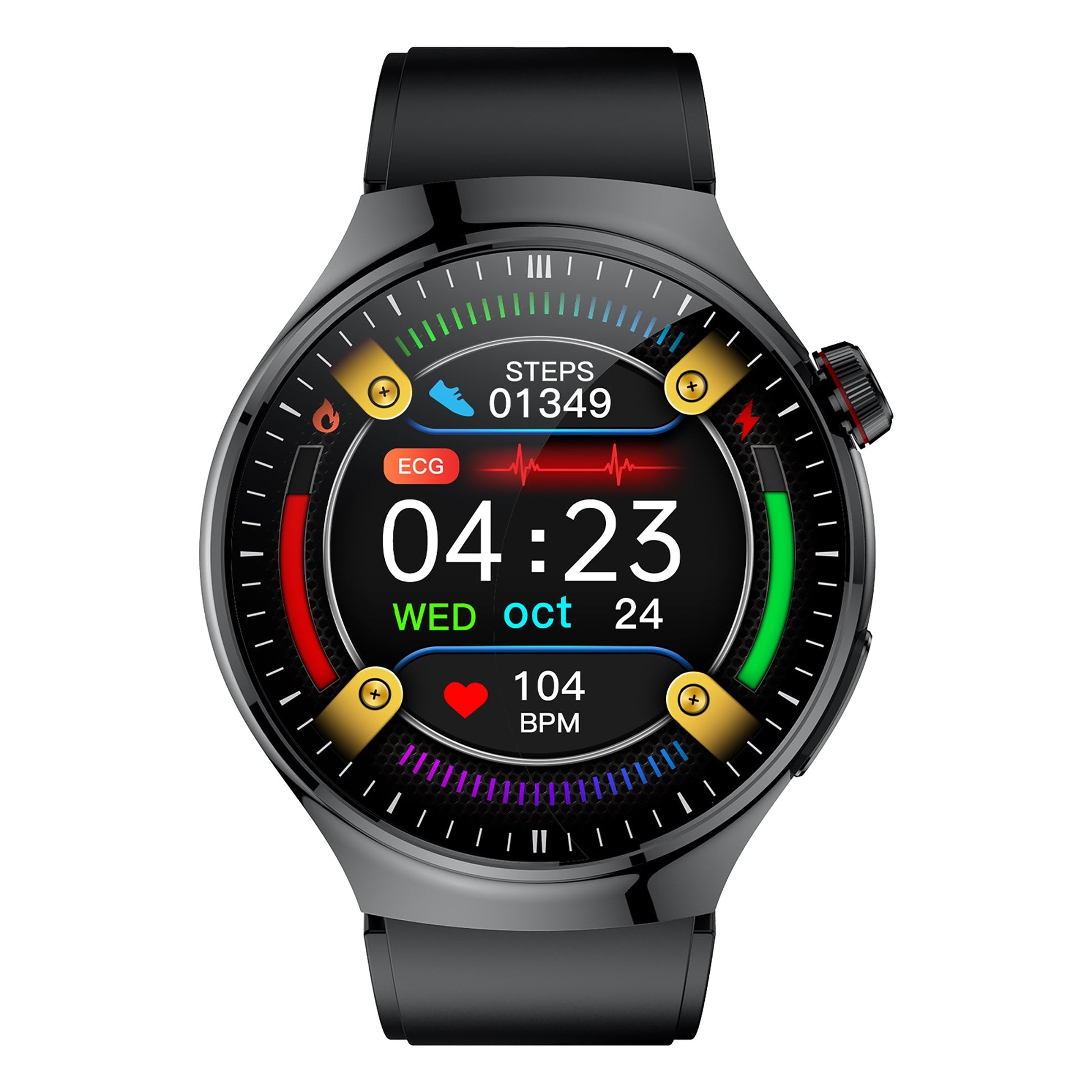 KH26 One click micro examination of Five Organ Health Monitoring Blood Glucose Blood Lipids Uric Acid Blood Pressure Blood Oxygen SOS Smart Watch