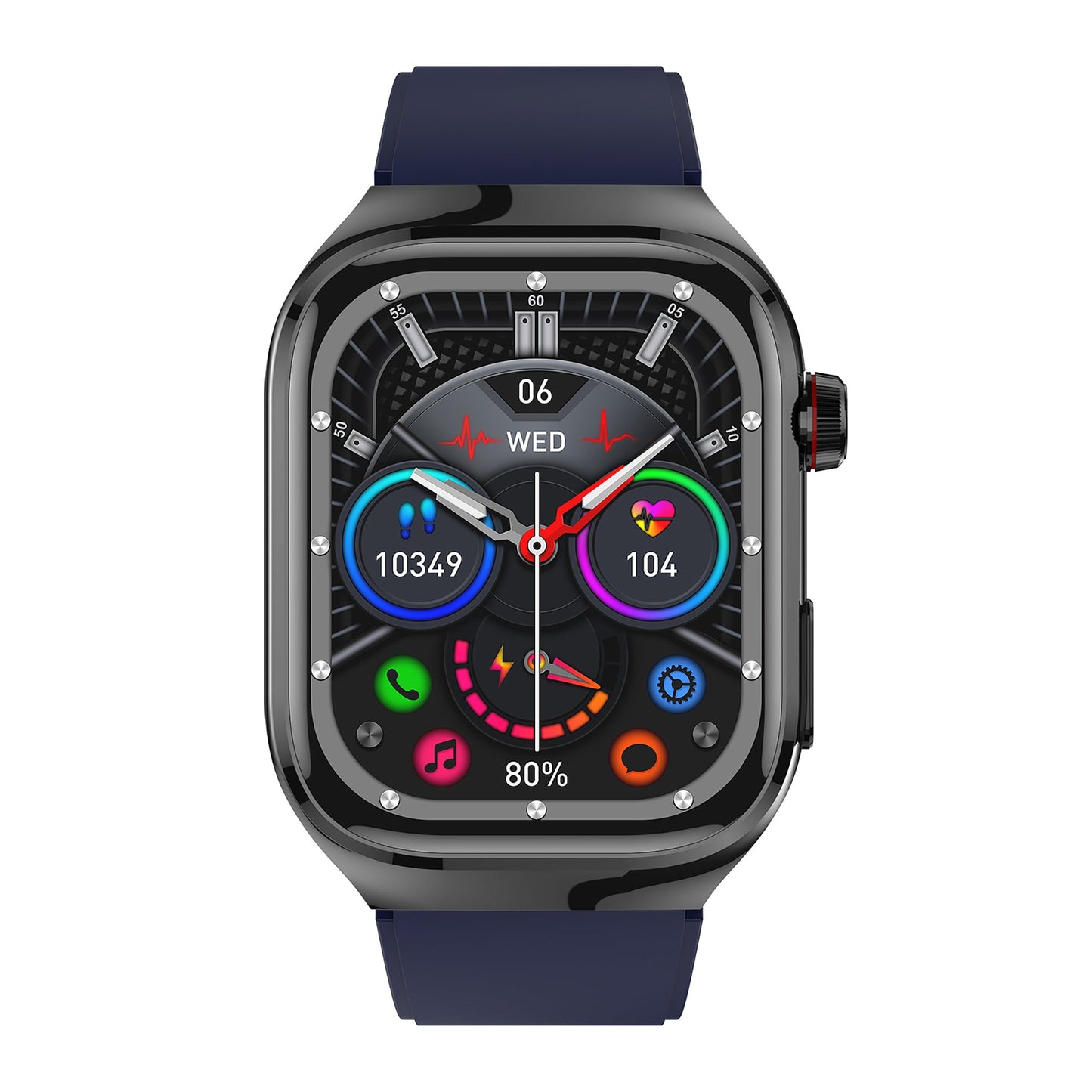 KH16 One-click Micro Examination Blood Glucose Blood Lipids Uric Acid Blood Pressure Blood Oxygen SOS Smart Watch
