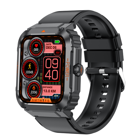 KH55 Sporty Health Watch 1.92" with ECG/EKG Bluetooth Call 100+ Sports Modes