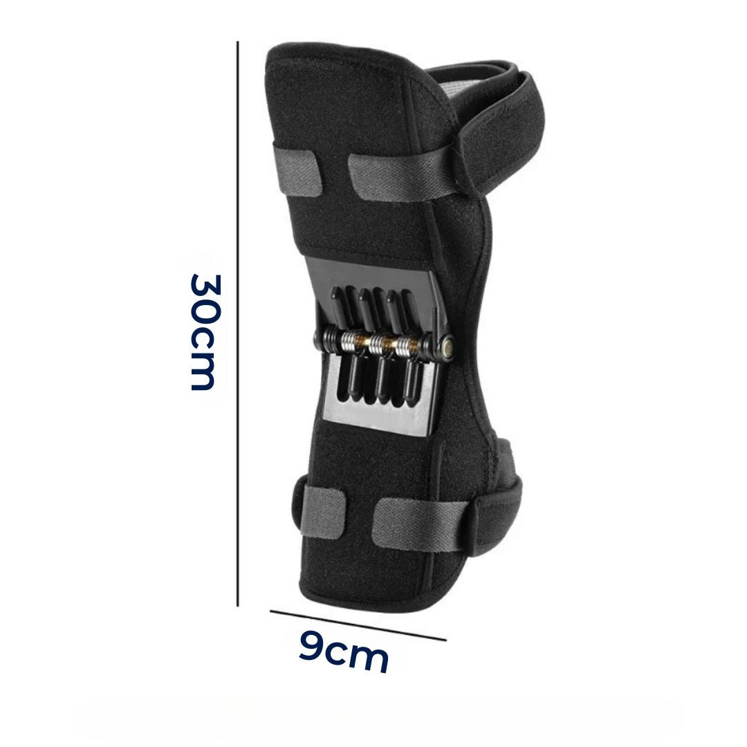 Hinged Knee Brace Stabilizers - Adjustable Knee Support for Pain Relief, Arthritis & Post-Surgery Recovery - Set of 2