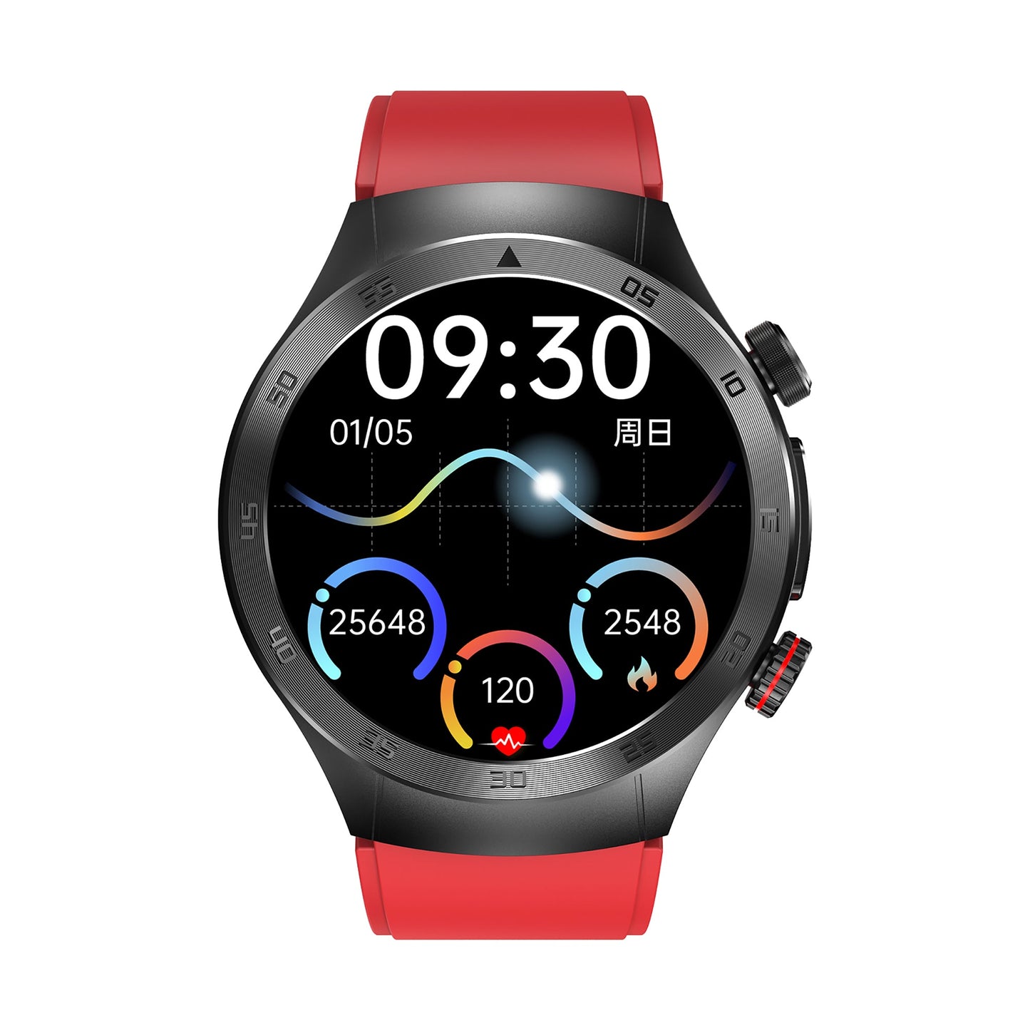 KH800 Smart Flagship Health Navigation Laser Health Therapy ECG Bluetooth Calling Blood Oxygen