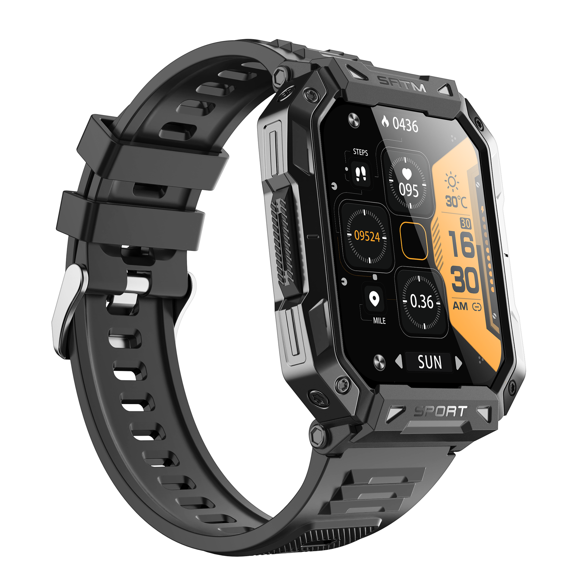KH57 Military Health Watch Heart Rate Professional Sleep Management