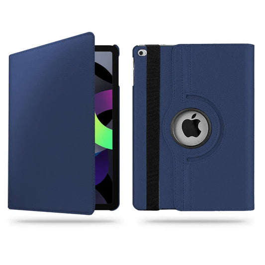 360-Degree Rotating Smart Leather Stand Case for iPad – Auto Sleep/Wake, Protective Cover