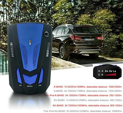 Radar Detector UK – Flash Speed Camera Detector with Precision Long-Range Detection for Safe Driving