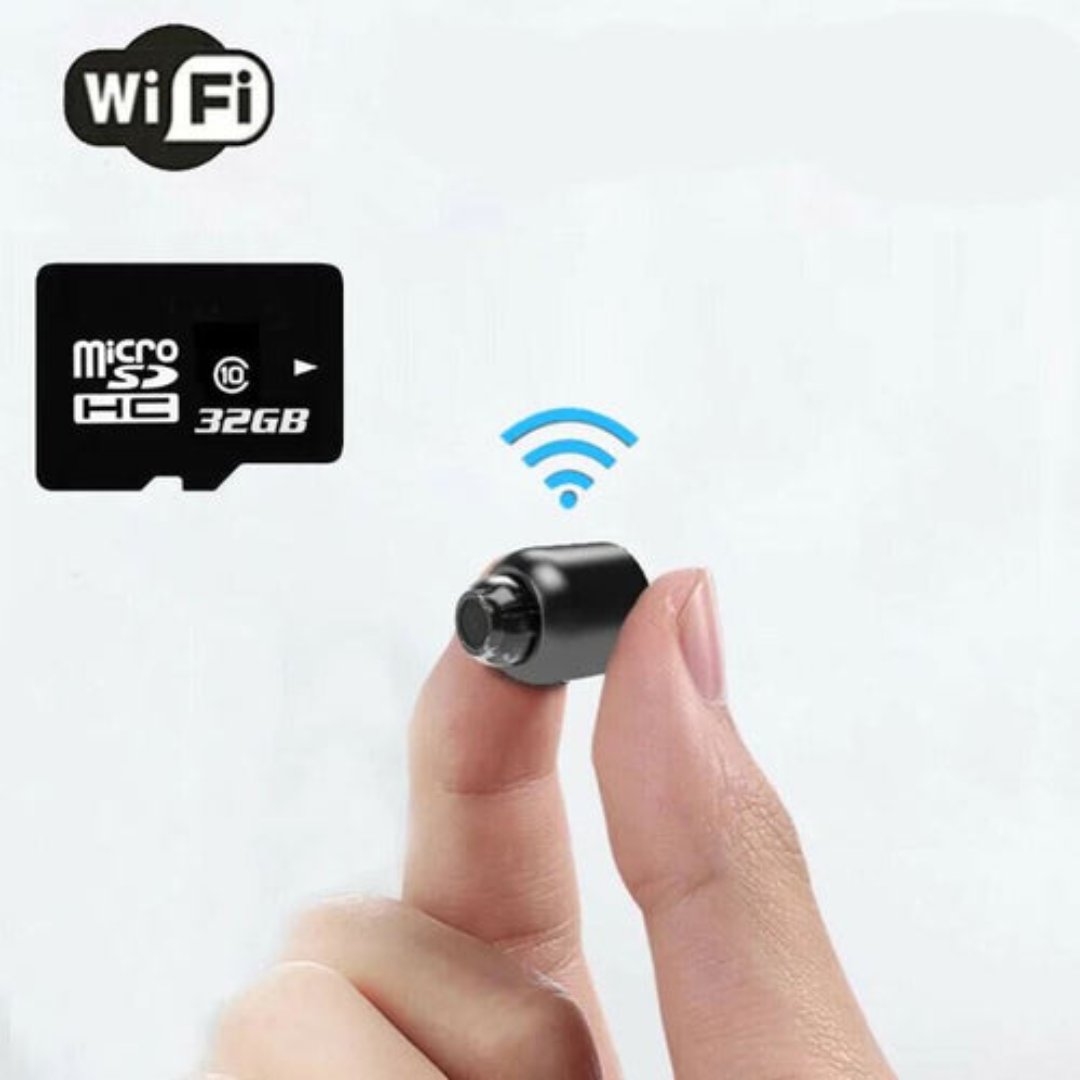 Mini Wireless Hidden Camera and Audio - Tiny Surveillance Mini Spy Cameras Wireless Nanny Monitoring