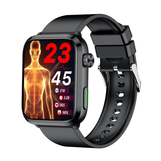 KH22 Wearable Health Management Experts Laser Therapy Blood Oxygen ECG Health Smartwatch Bluetooth Call