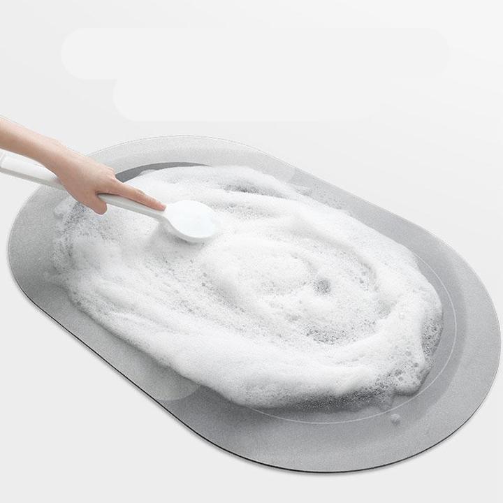 Absorbent Microfiber Bath Mat | Quick-Dry Soft Bathroom Rug for Shower & Bath Use