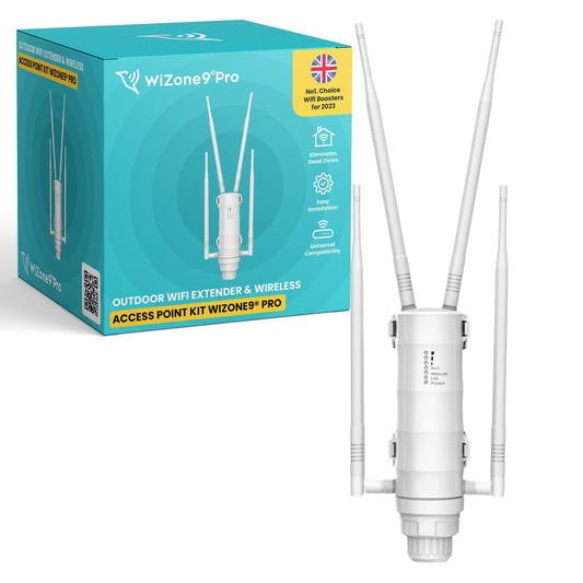 Outdoor Range WiFi Extender – Reliable Coverage for Your Garden & Outbuildings