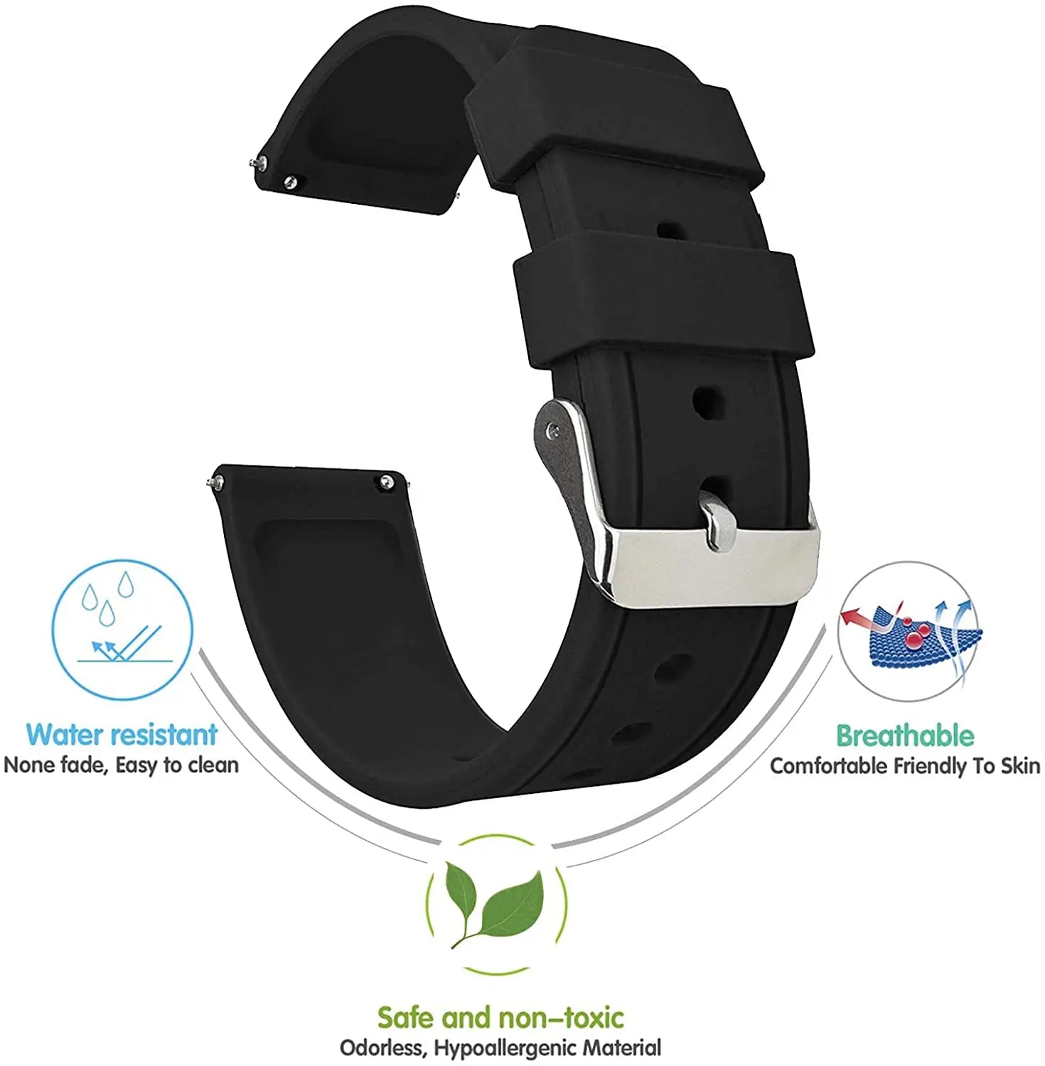 F12/GT2 Adjustable Replacement Sport Strap (3 Colors)