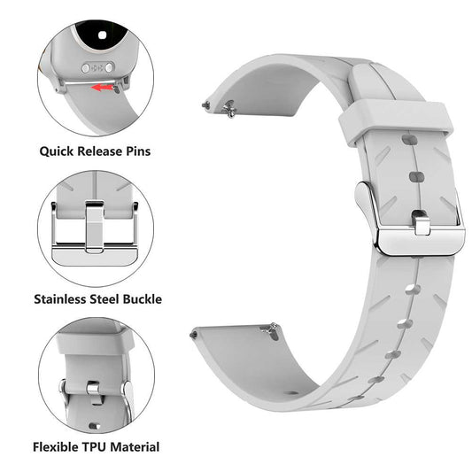 H86 Adjustable Replacement Sport Strap+Screen Protector (3 Colors)