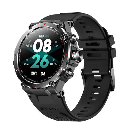 GPS Smartwatch with Medication Reminder+Heart Rate Monitor+Spo2 Monitor