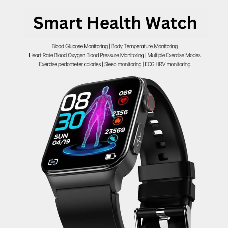 Smart Watch Pro with Real Time Health Monitoring