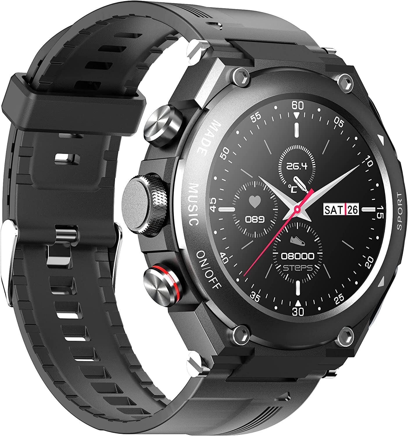 Pro Smartwatch w/ Earbuds