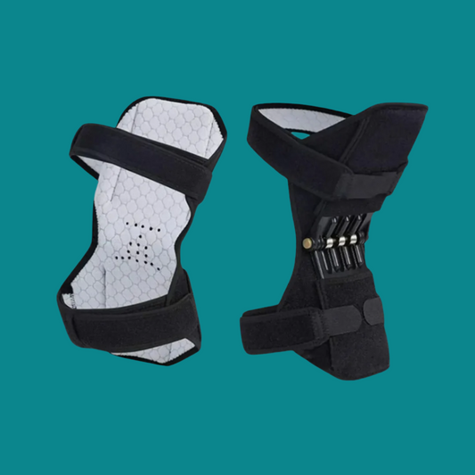 Hinged Knee Brace Stabilizers - Adjustable Knee Support for Pain Relief, Arthritis & Post-Surgery Recovery - Set of 2