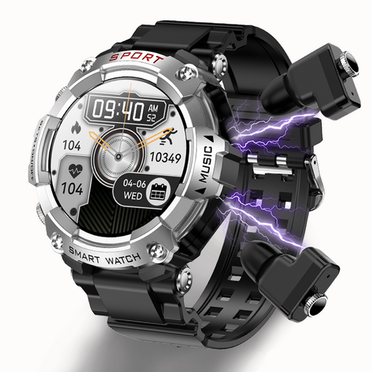 Sport Pro Smartwatch w/ Earbuds