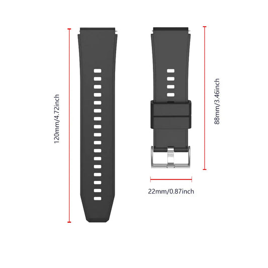 FitActive Series TPU/Leather 6 Types Replacement Watch Straps
