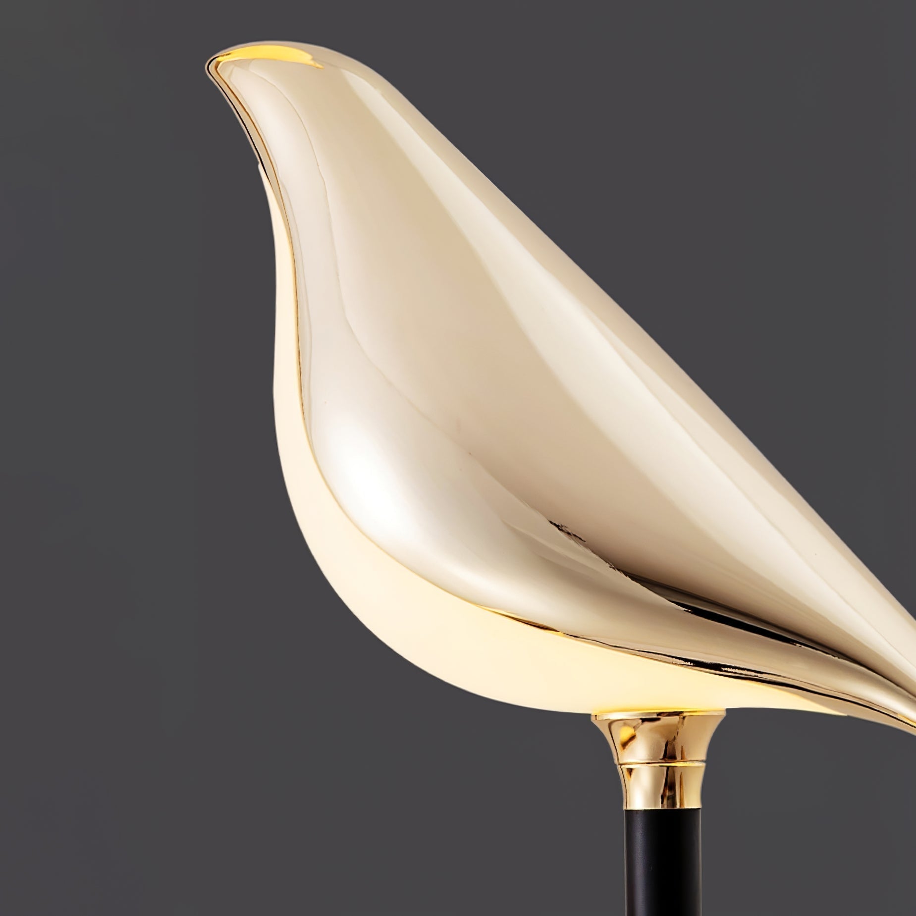 LED Torchiere Floor Lamp with Adjustable Height and Soft Light for Living Room & Bedroom Use