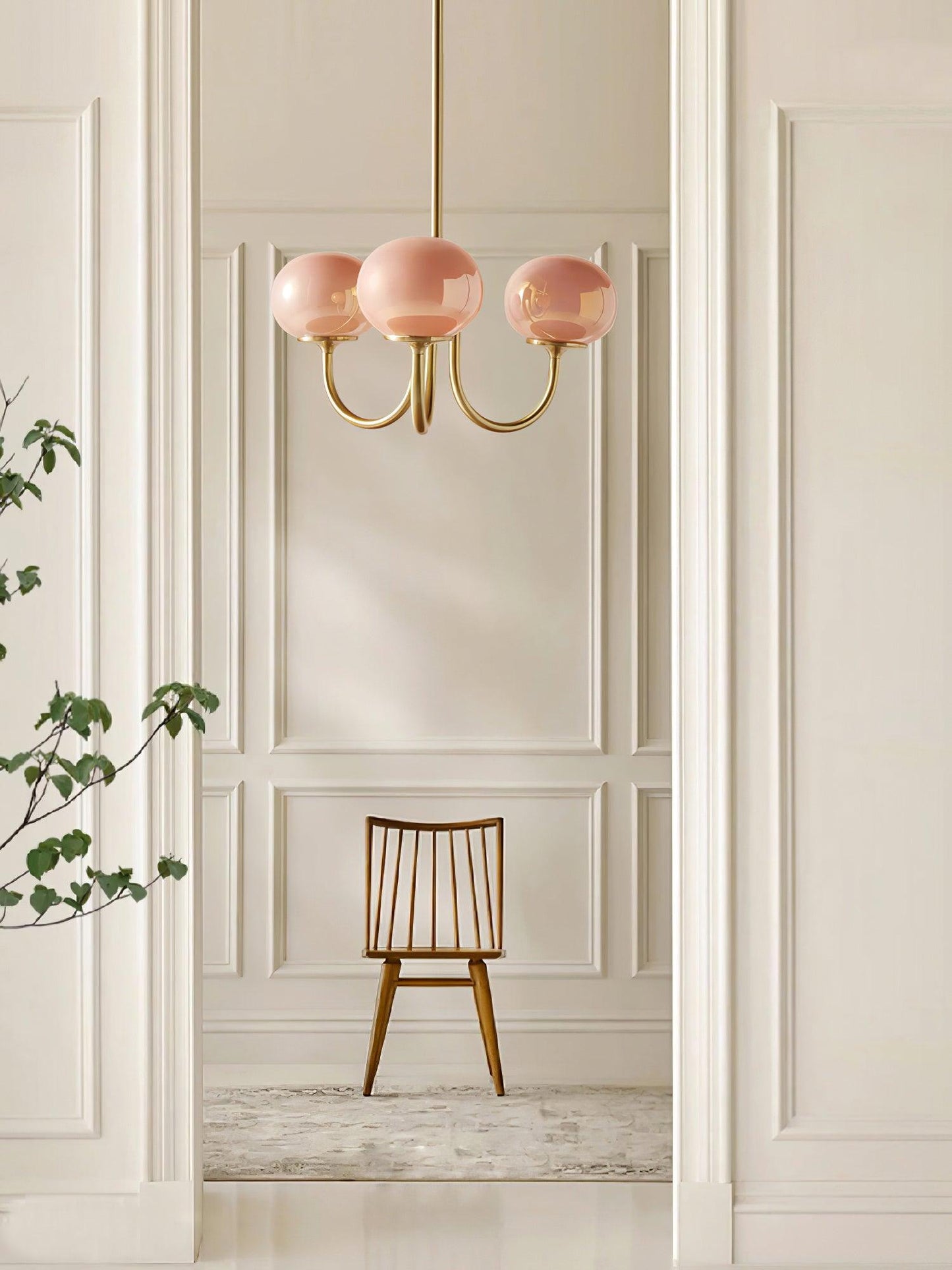 LED Marshmallow Chandelier Light Fixture - Modern White Pendant Lighting for Dining Room & Living Room Decor